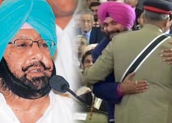 अमरिंदर सिंह सिद्धू पाकिस्तान