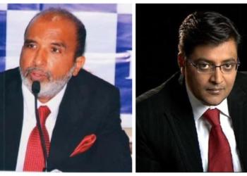 अर्नब गोस्वामी संजय झा