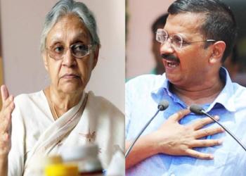 शीला दीक्षित मोदी केजरीवाल