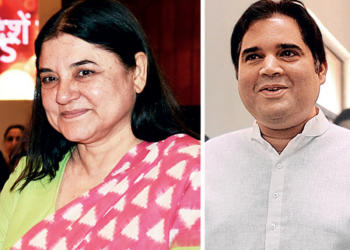 वरुण गांधी मेनका गांधी