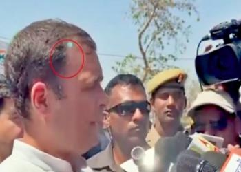 राहुल गांधी पर स्नाइपर गन से निशाना साधे जाने की बात झूठी, कांग्रेस के ही फोटोग्राफर के फोन की थी लाइट