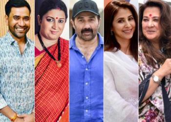 राहुल गांधी, अखिलेश यादव जैसे बड़े चेहरे मोदी लहर में डूबते नजर आ रहे हैं