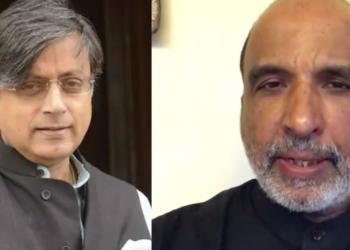 शशि थरूर संजय झा