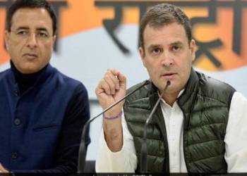 कांग्रेस ने कल मंदिर के समर्थन की बात कही थी लेकिन उनका मुखपत्र तो कुछ और ही कहता है