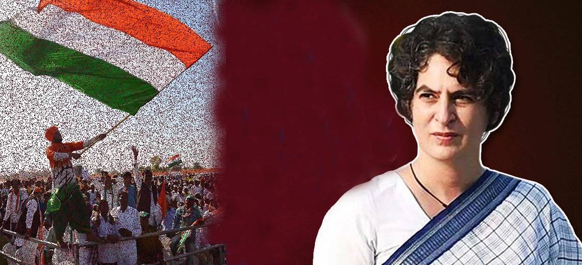 यूपी कांग्रेस को जिंदा करने का प्रोजेक्ट मिला था, लेकिन इंदिरा की कॉपी प्रियंका ने तो पूरी लुटिया ही डुबो दी