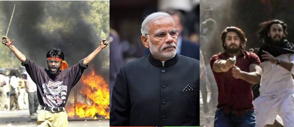 दिल्ली, दंगा, गुजरात, मोदी, मीडिया