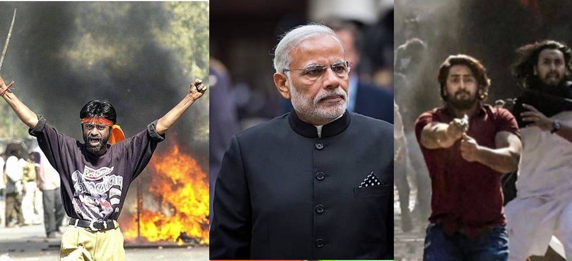दिल्ली, दंगा, गुजरात, मोदी, मीडिया