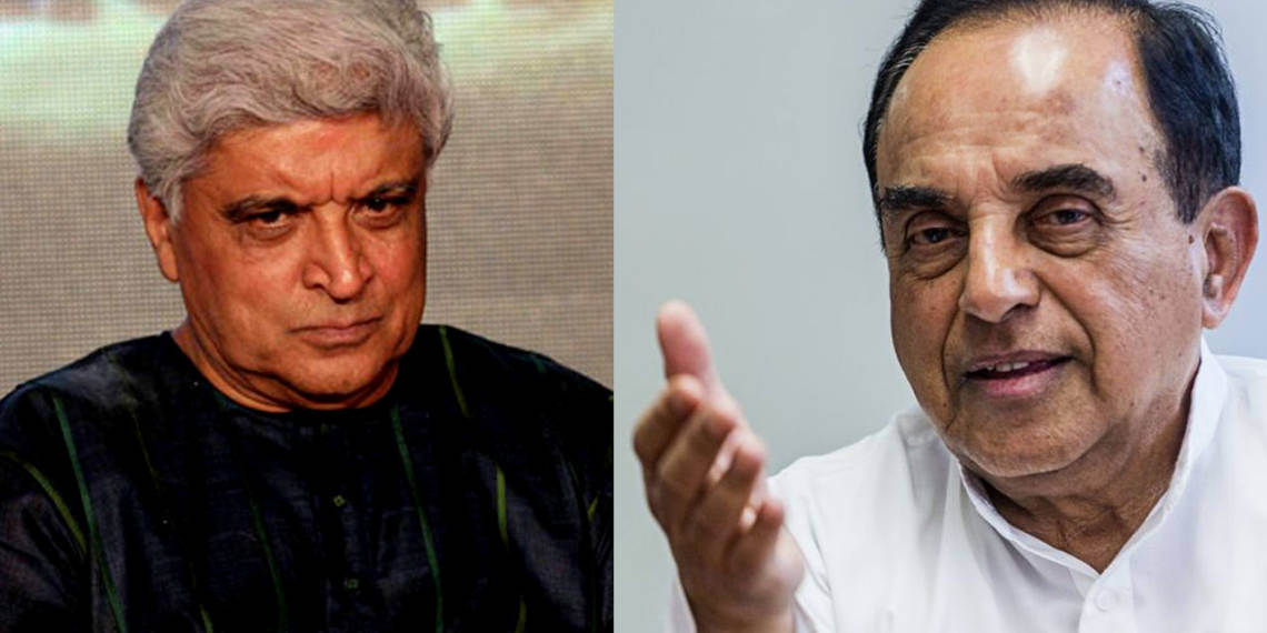 “तुम दाऊद के चेले हो, मेरी PIL का इंतज़ार करो”, जावेद अख्तर ने स्वामी से पंगा लिया, बदले में मिला धाकड़ जवाब