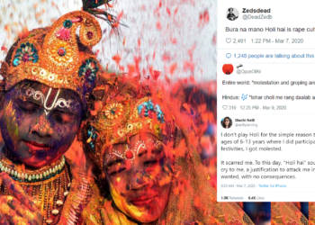 रेप कल्चर, राक्षसी पर्व, लड़कियों को छेड़ने का त्योहार- होली आते ही लिबरलों का हाय-तौबा शुरु