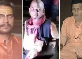 ‘गोली मारो’,’इसको मारो’ पालघर में दो साधुओं और उनके ड्राइवर को भीड़ ने पीट-पीट कर मार डाला, पुलिस मूकदर्शक बनी रही