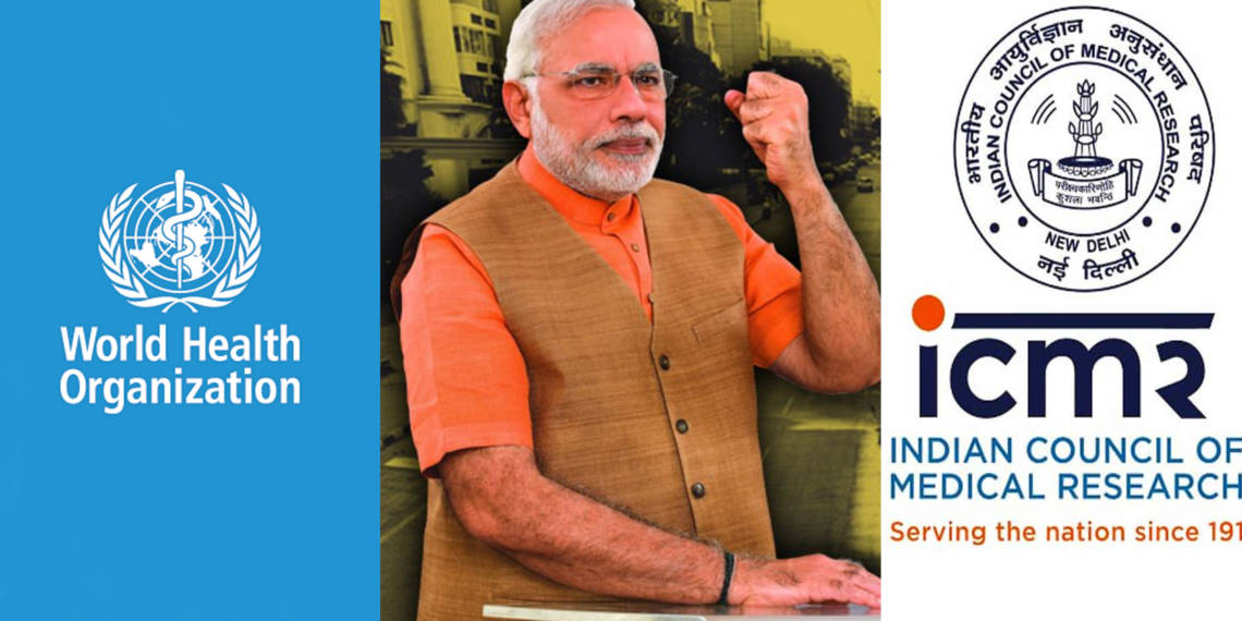 ICMR, WHO, भारत, कोरोना वायरस, Kovid-19, चीन