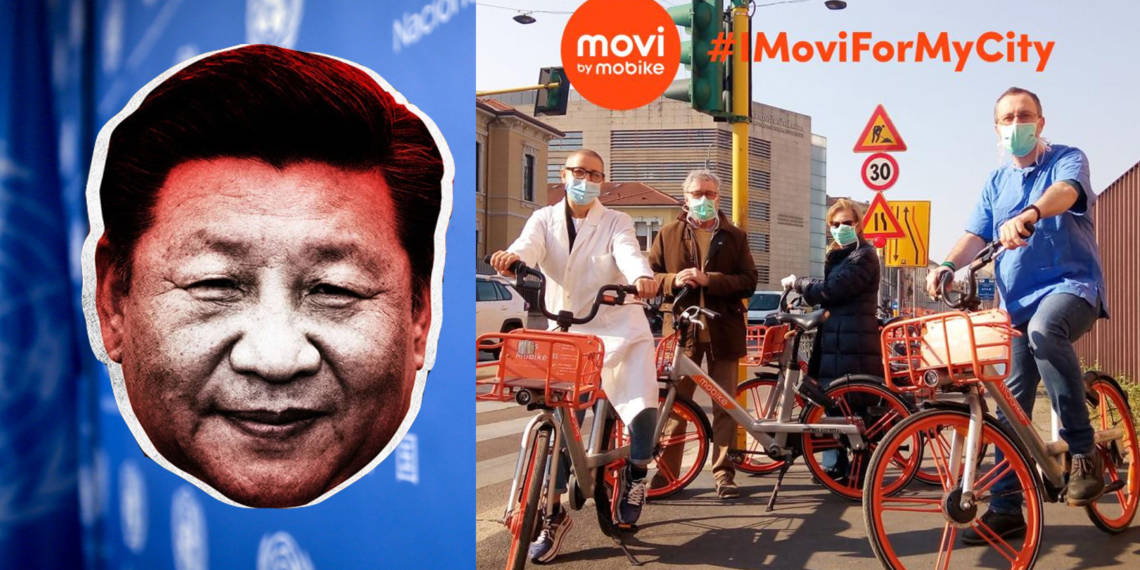 चीन, इटली, बाइक एप्प, कोरोना