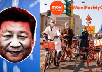 चीन, इटली, बाइक एप्प, कोरोना