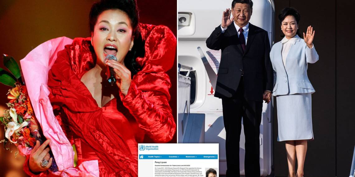 मशहूर सिंगिंग-डासिंग स्टार हैं इसलिए जिनपिंग की पत्नी को WHO ने बना दिया गुडविल एंबेसडर!