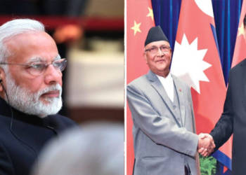 चीन, नेपाल, भारत, कोरोना, विवाद