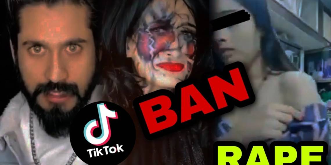 टिक टॉक, चीन, भारत, बैन, हिंसा, रेप, एसिड अटैक