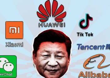 चीन, कम्युनिस्ट पार्टी, कंपनियां, अलीबााबा, हुवावे,