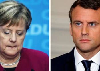 Emmanuel Macron मर्केल