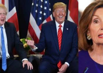 Democrats अमेरिका-UK की ट्रेड डील नहीं होने देना चाहते, ब्यूटी गर्ल नेन्सी पेलोसी इस अभियान में सबसे आगे है