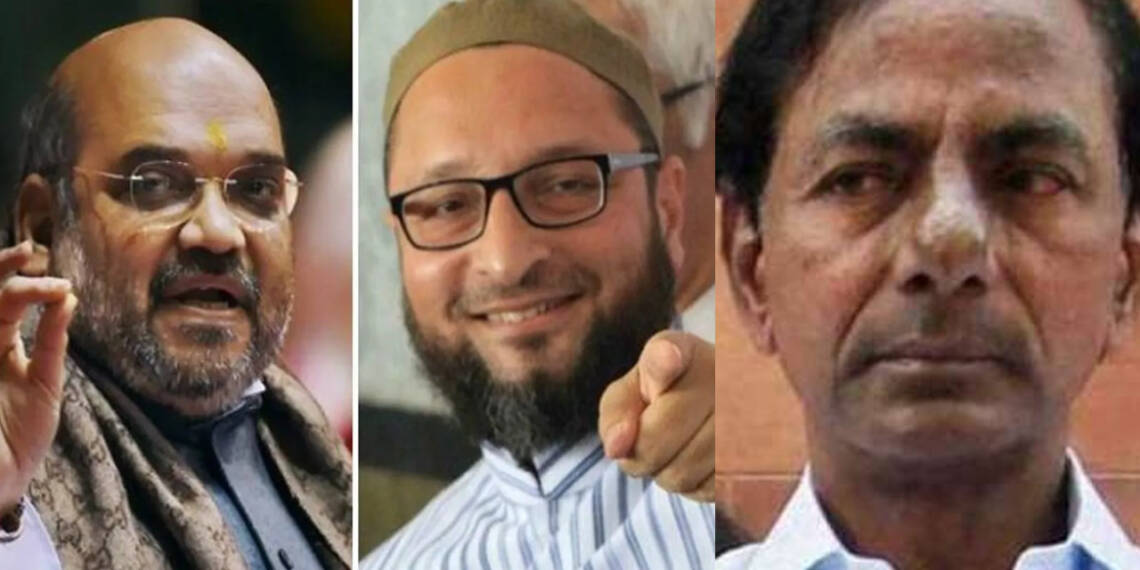 हैदराबाद में त्रिकोणीय मुकाबला बीजेपी की जीत सुनिश्चित करेगा