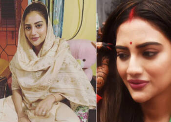 TMC की हिंदुत्व छवि सेट करने में प्रशांत किशोर को दो साल लगे, नुसरत ने अपने एक ट्वीट से दो साल की मेहनत पर फेरा पानी