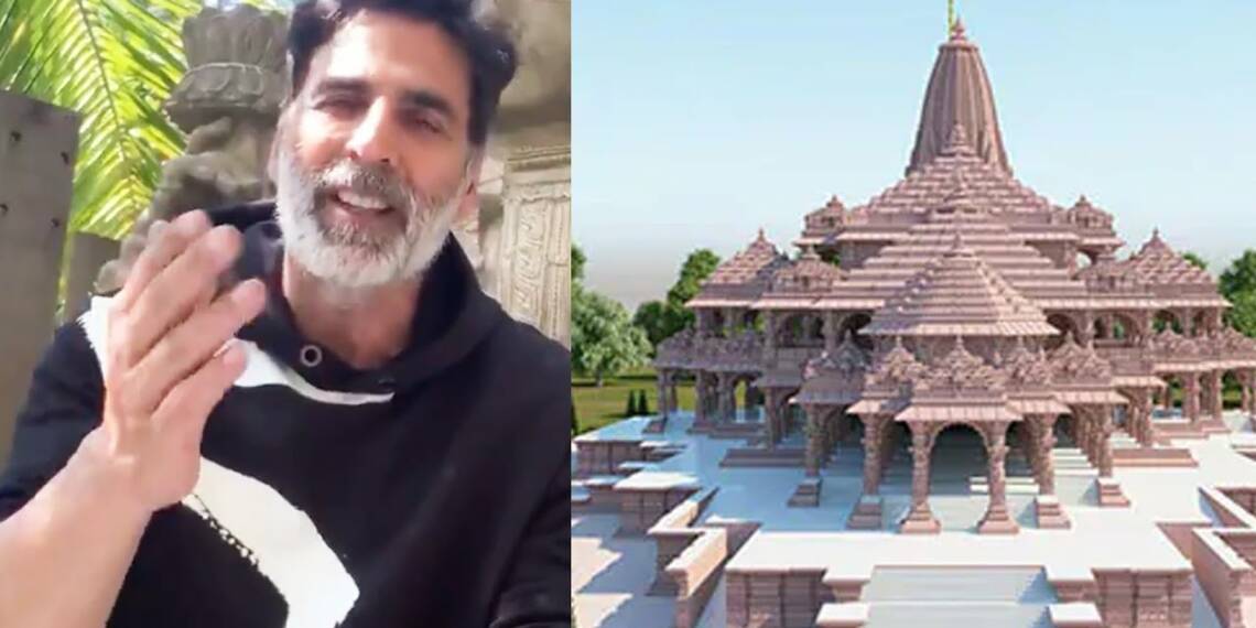 अक्षय कुमार पहले मंदिरों में दान देने को ढोंग बताते है, फिर खुद राम मंदिर के लिए दान देते है: दोगलेपन की हद हैं