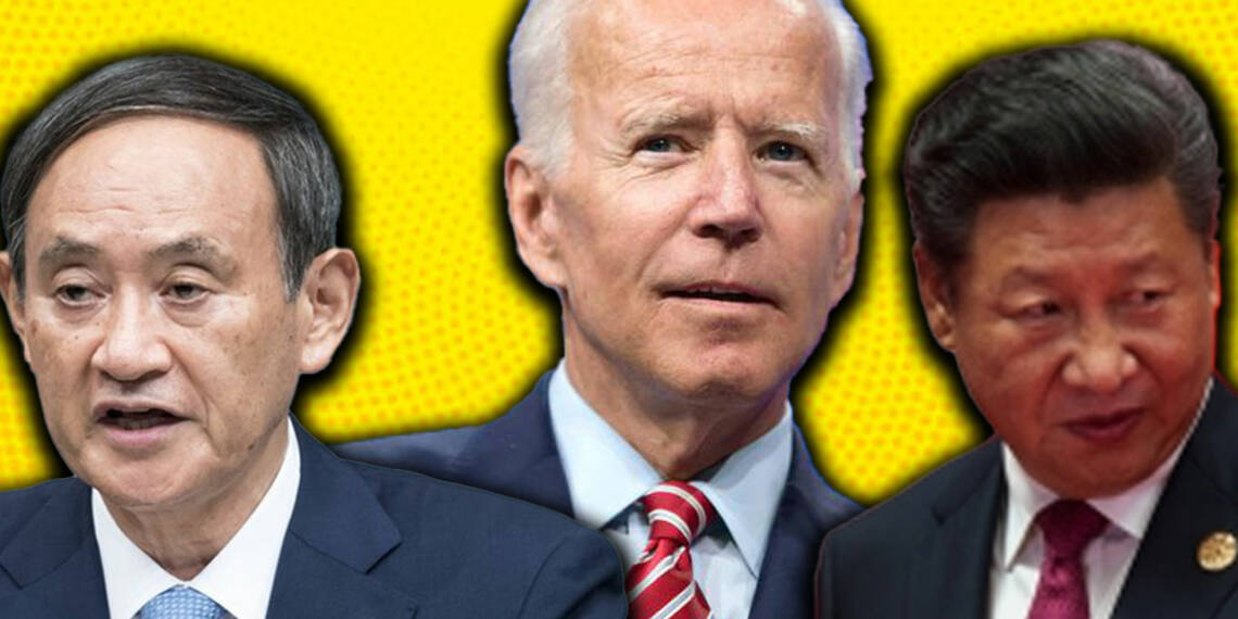 बाइडन ने जापान और सुगा के बजाय जिंपिंग और चीन को चुनने का फैसला कर लिया हैं!