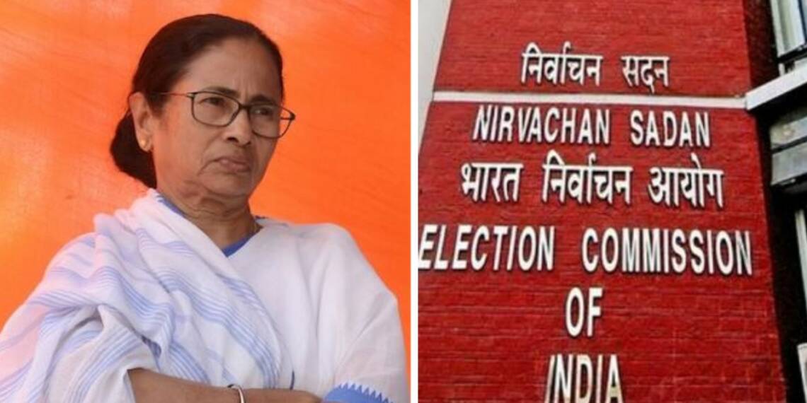ममता का दावा- केंद्रीय बल वोट नहीं डालने दे रहा है, EC ने अब किया झूठ का भंडाफोड़