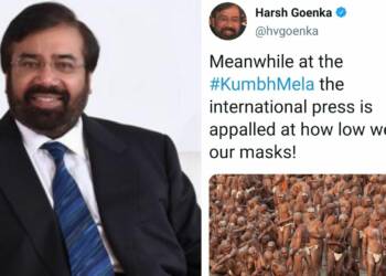 CEAT के चेयरमैन के लिए हिंदू साधुओं का लंगोट Mask है और उन्हें भगवान शिव का अपमान करना पसंद है