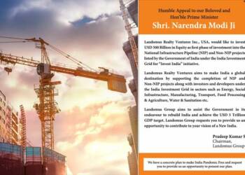 Landomus Realty Ventures 500 billion dollar investment