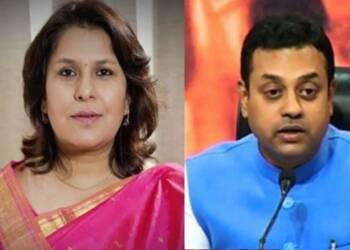 सुप्रिया श्रीनेत संबित पात्रा (नाली का कीड़ा) Controversy