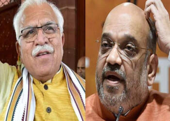 मनोहर लाल खट्टर अमित शाह