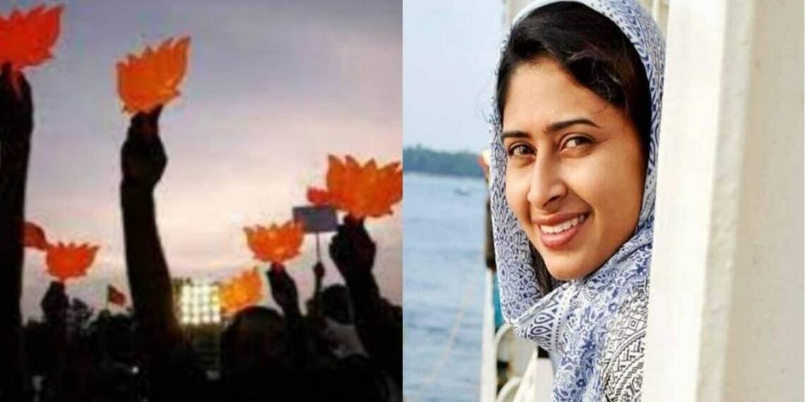आयशा सुल्ताना के सपोर्ट में एक साथ BJP के 15 नेताओं और कार्यकर्ताओं ने दिया इस्तीफा