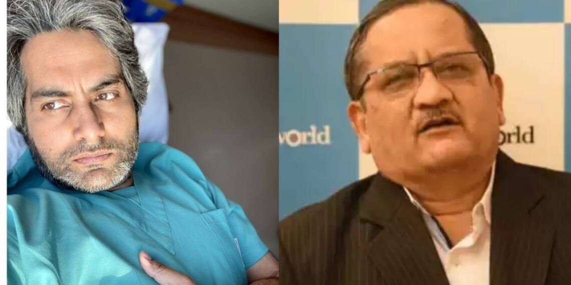 ज़ी न्यूज़ सुधीर चौधरी डॉ लेले