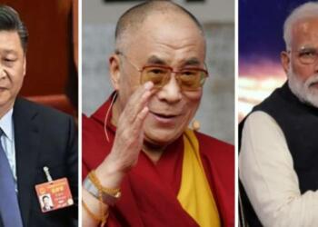 मोदी दलाई लामा