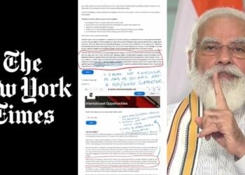 न्यू यॉर्क टाइम्स मोदी article