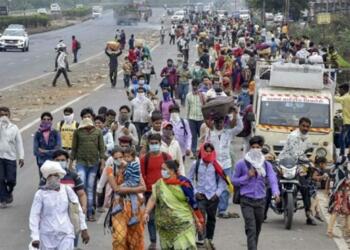 प्रवासी मजदूरों