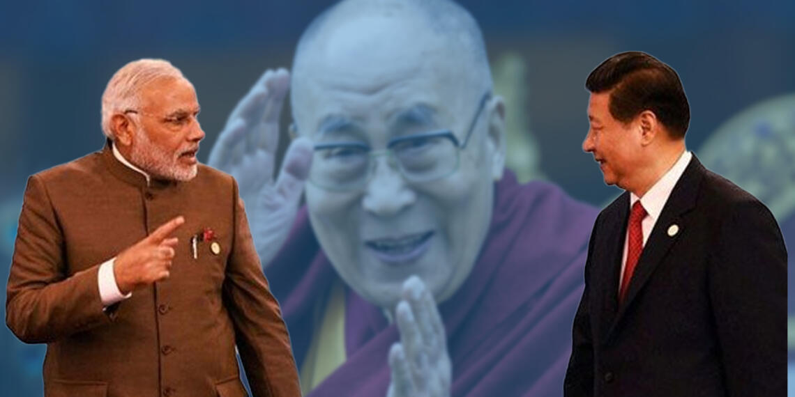 दलाई लामा मोदी