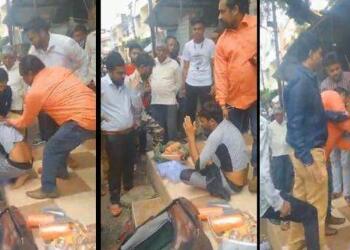 चूड़ी बेचने वाले पिटाई