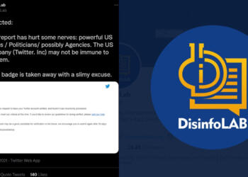 DisinfoLab ट्विटर