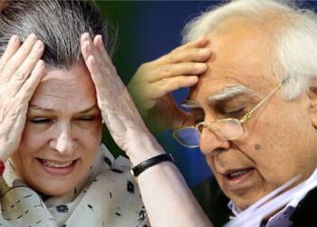 Congress, Sonia gandhi and sibal