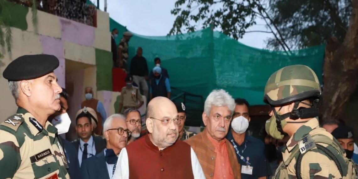 अमित शाह कश्मीर