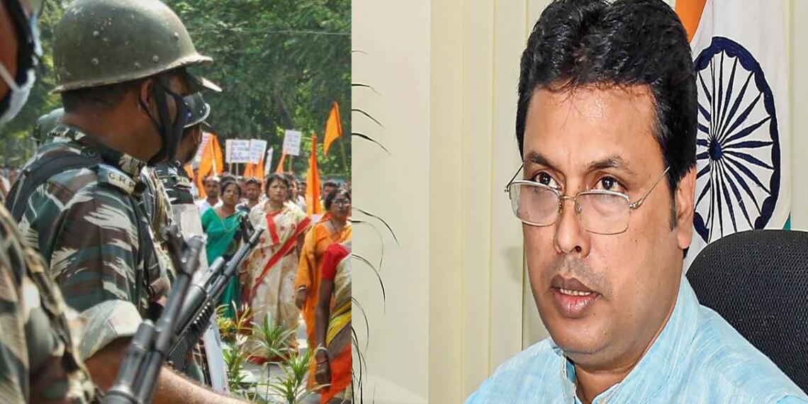 त्रिपुरा में कट्टरपंथियों की हेकड़ी को धूल में मिलाने हेतु तैयार हैं बिप्लब कुमार देब