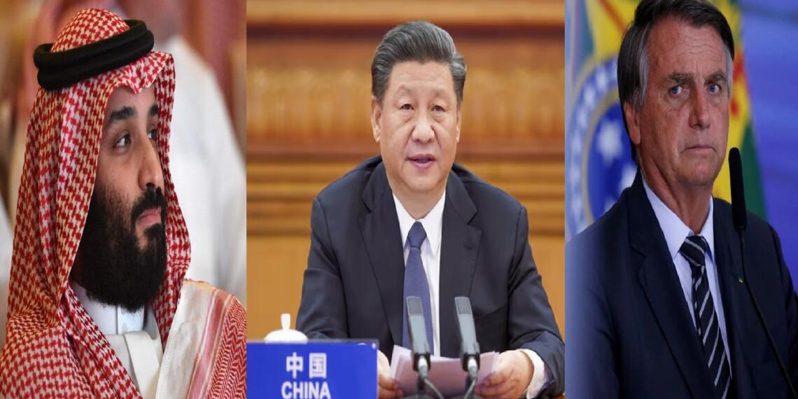 China vs arab vs brazil