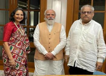 राकेश झुनझुनवाला और मोदी एक साथ