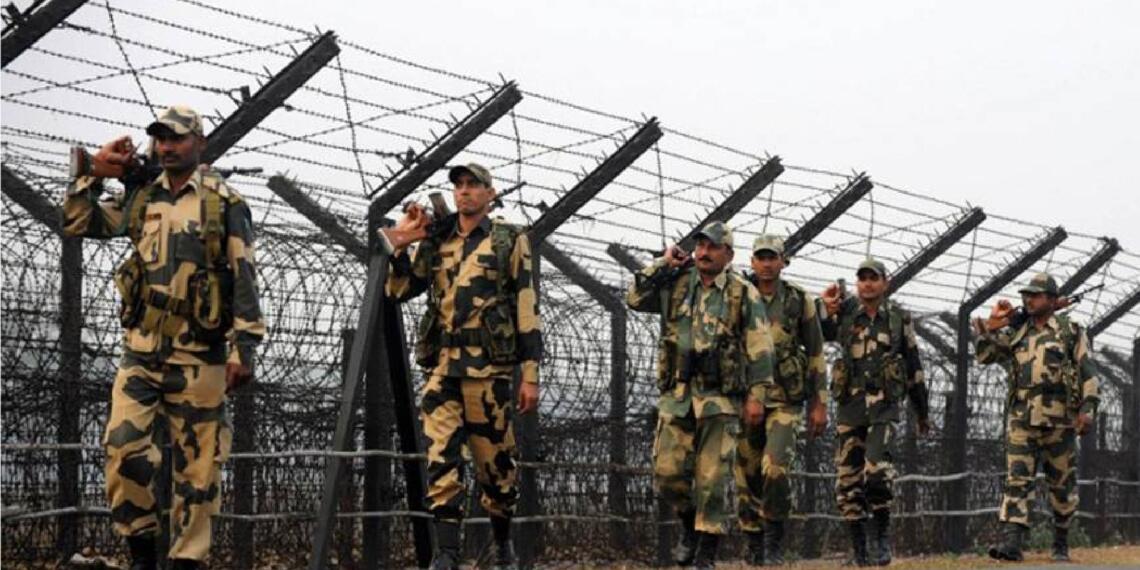 देश की सीमाओं की सुरक्षा