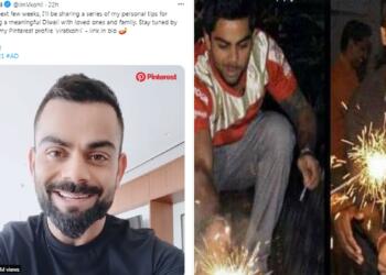 विराट कोहली दीपावली