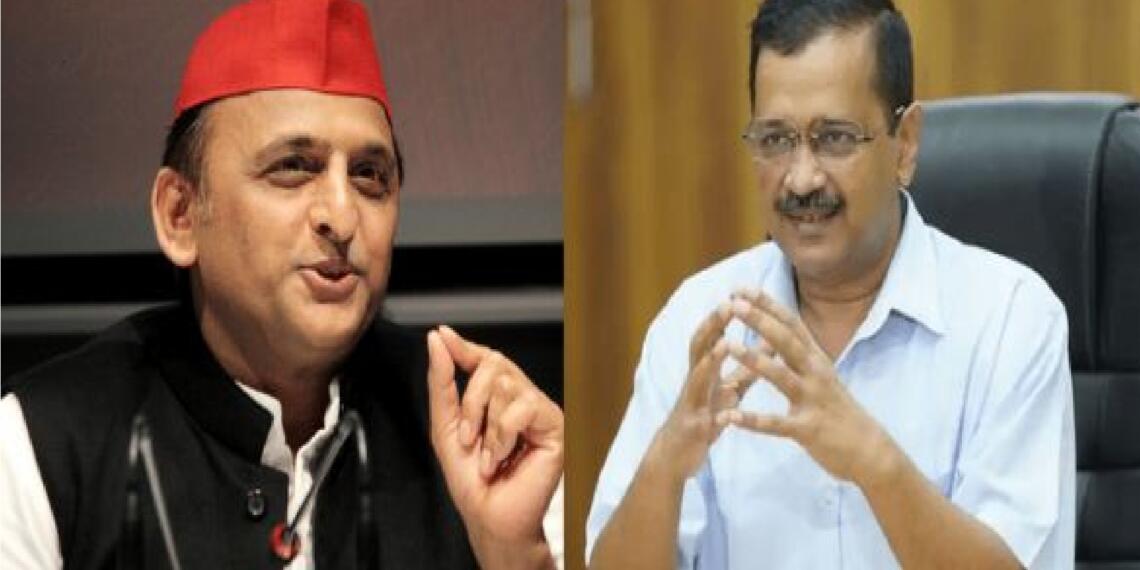आम आदमी पार्टी सपा गठबंधन