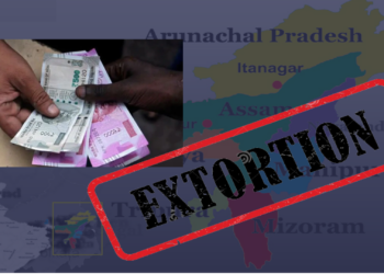 पूर्वोत्तर जबरन वसूली