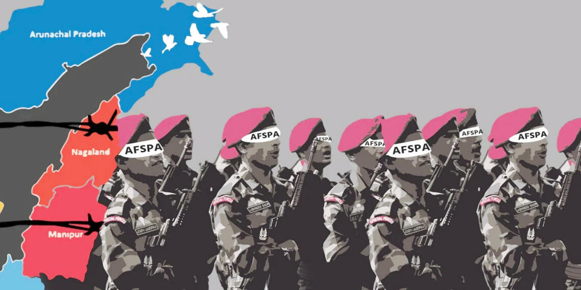 नागालैंड में AFSPA को 6 महीने के लिए बढ़ाकर उग्रवादियों और वामपंथियों को किया क्लीन बोल्ड